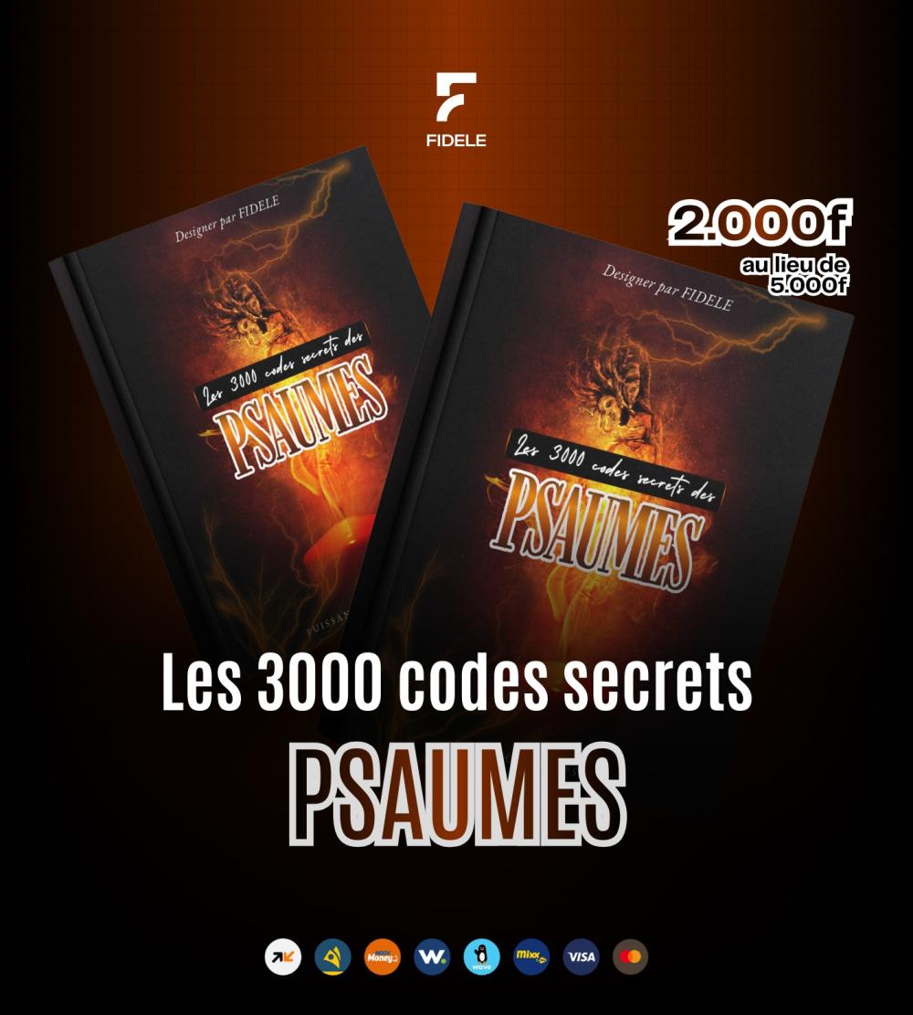  Les 3000 codes secrets Psaumes